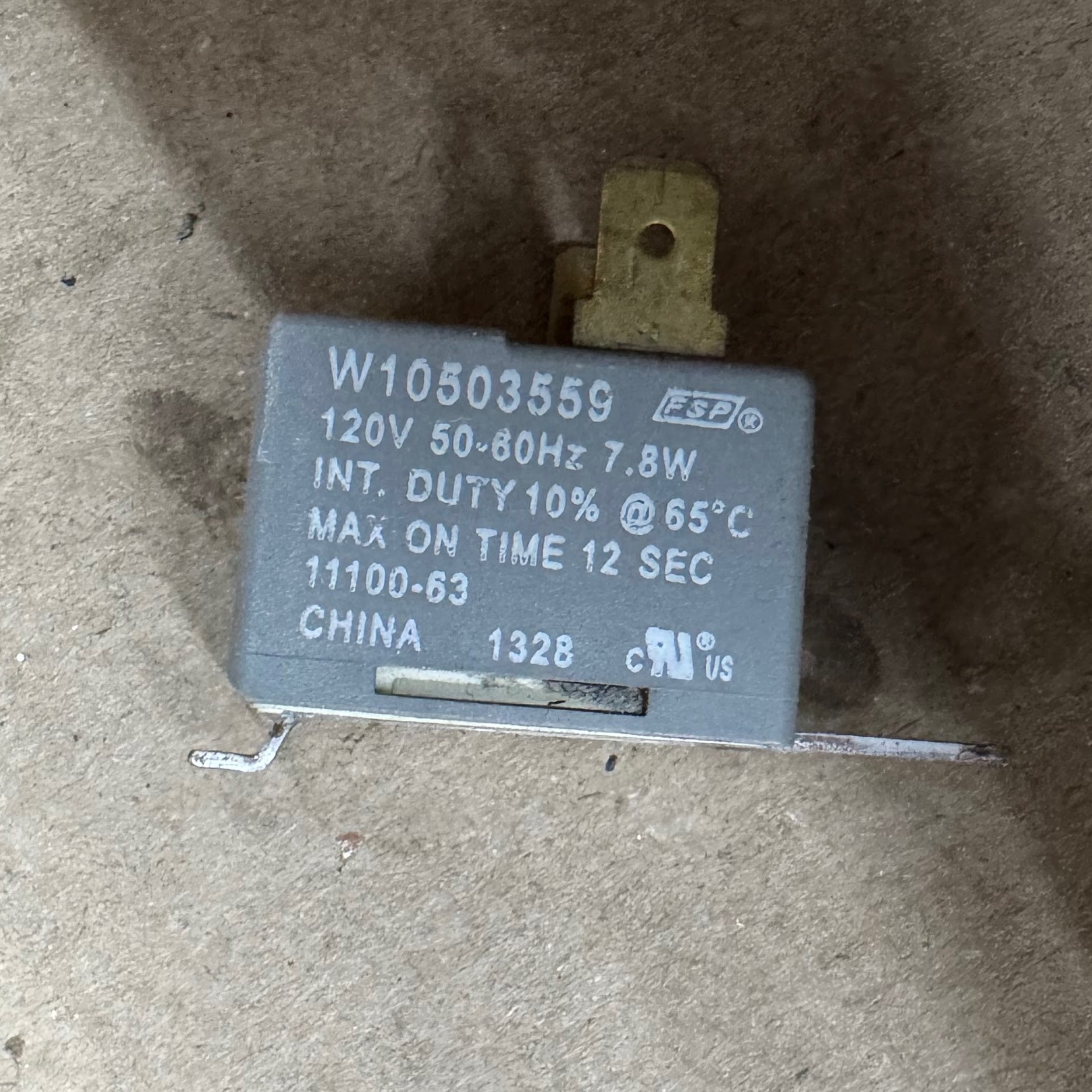 Whirlpool Dryer Switch Buzzer W10503559 Whirlpool Dryer Switch Buzzer W10503559